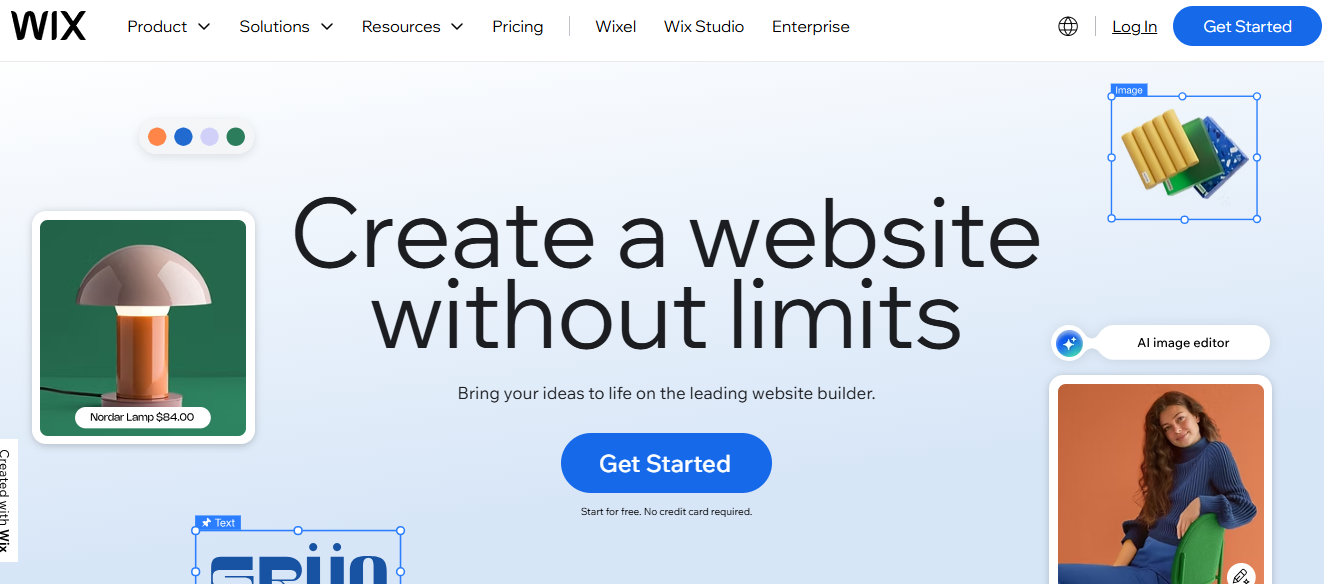 wix best online store for small business